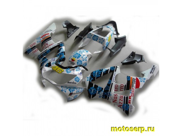 Купить  Комплект пластика HONDA CBR600 RR "03-04 NASTRO AZZURRO (ДОП. ФОТО ПО ЗАПРОСУ) (комп) (0 купить с доставкой по Москве и России, цена, технические характеристики, комплектация фото  - motoserp.ru