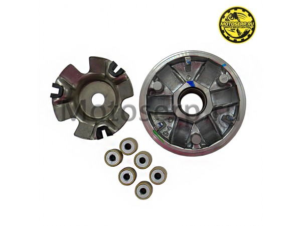 Купить  Вариатор передний ATV150 CXL в сборе (Щека D-107mm, втулка d-24mm) (шт)  (R1  (0 купить с доставкой по Москве и России, цена, технические характеристики, комплектация фото  - motoserp.ru