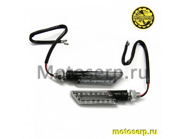 Купить  Поворотник диодный SM-PARTS  SMP-01 (прямоугольные) (пар) (SM 776-7166 купить с доставкой по Москве и России, цена, технические характеристики, комплектация фото  - motoserp.ru