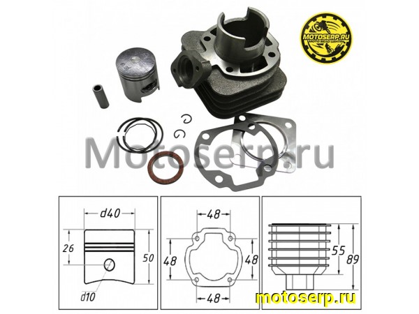 Купить  ЦПГ, поршневая группа Honda LEAD-50, GYRO-50  50cc (D40; p-10) (AF01E, AF03E, TA01E) (CN) (шт) (MT C-217 купить с доставкой по Москве и России, цена, технические характеристики, комплектация фото  - motoserp.ru