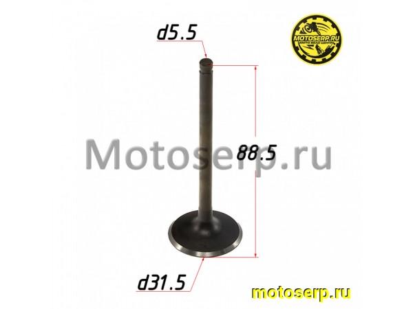 Купить  Клапан 172FMM (впуск) (D-31.5mm, L-88.5mm T-5.5mm) GR7 двиг. воздушный(шт) (SM 004-7457 купить с доставкой по Москве и России, цена, технические характеристики, комплектация фото  - motoserp.ru