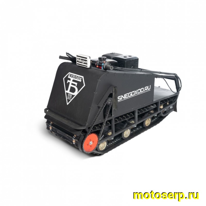 Купить  ====Мотобуксировщик Бурлак-М ОПТИ (OPTI) 15 лс. LIFAN, передний привод, гусен 500/1450мм, фара  (шт) (SS купить с доставкой по Москве и России, цена, технические характеристики, комплектация фото  - motoserp.ru