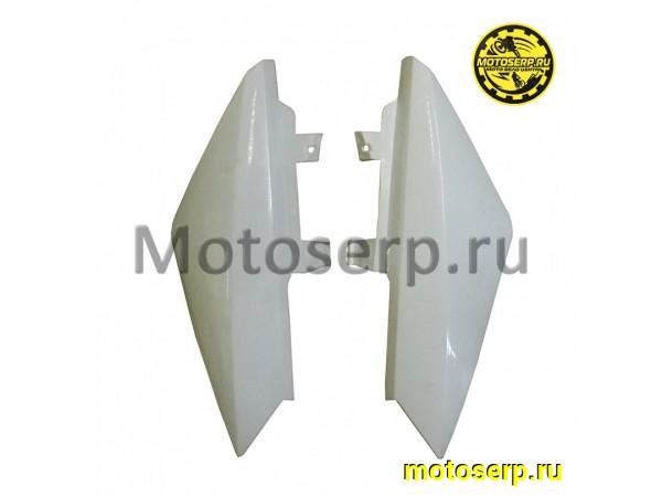 Купить  Пластик боковой передний левый/правый YCF 50 белые (пара)  (SM 020118-776-8868 купить с доставкой по Москве и России, цена, технические характеристики, комплектация фото  - motoserp.ru