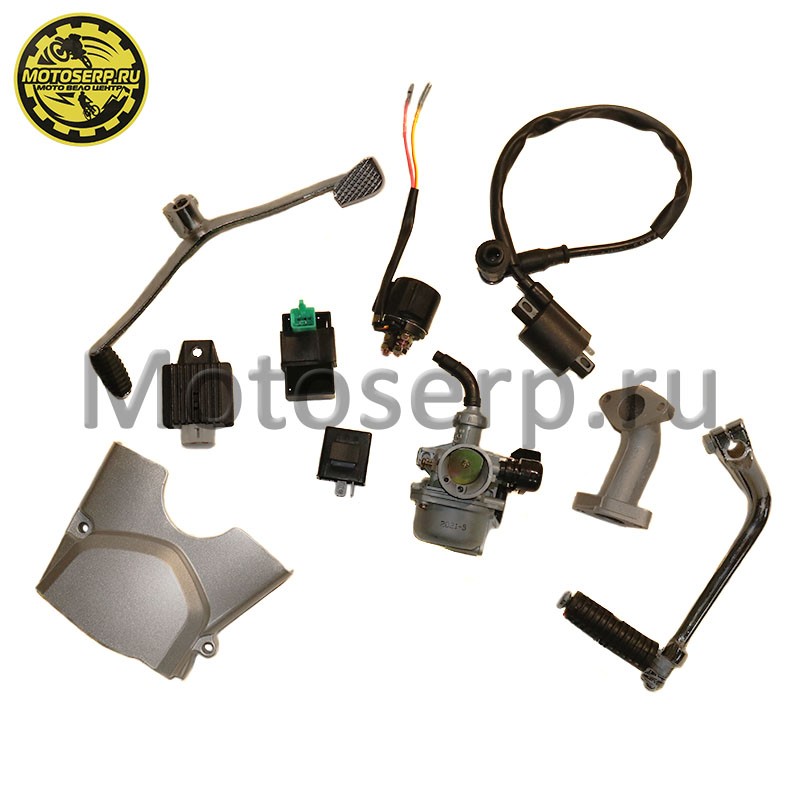 Купить  Двигатель  в сб. 125cc 139FMB (152FMН) 4Т, полуавт 3+1ск, верхн. э/стартер, РЕВЕРС  ATV-125 и др. (шт)  (ML 9734 купить с доставкой по Москве и России, цена, технические характеристики, комплектация фото  - motoserp.ru