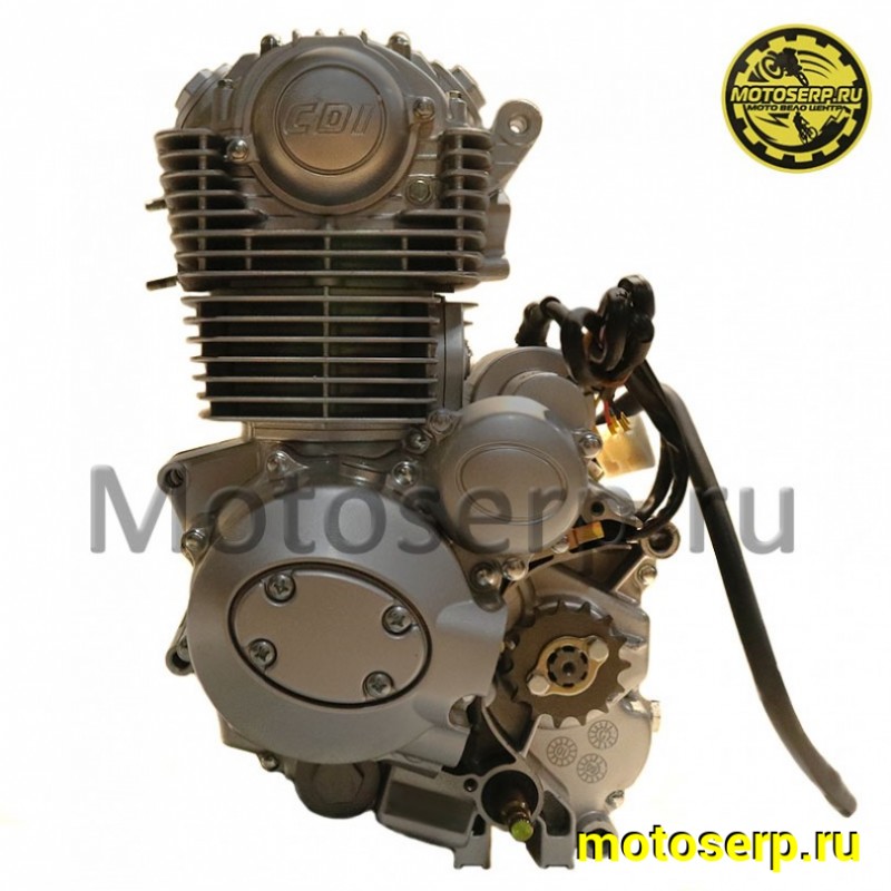 Купить  Двигатель  в сб. 200cc 163FML (CB200) 4Т, мех 5ск, верхн р/в,(шт)  (ML 5145 купить с доставкой по Москве и России, цена, технические характеристики, комплектация фото  - motoserp.ru