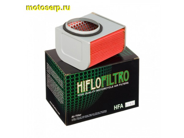 Купить  Фильтр воздушный HI FLO HFA1711 VT 700 VT 800 (17215-MK7-000 17215-MK7-770) JP (шт) купить с доставкой по Москве и России, цена, технические характеристики, комплектация фото  - motoserp.ru