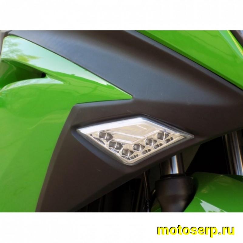 Купить  ====Электромотоцикл Kawasaki Ninja (Кавасаки Ниндзя) 3000W, Кислотные аккум, торм. диск./диск.,кол. 17"/17" (шт) (MOTO-SKUTER купить с доставкой по Москве и России, цена, технические характеристики, комплектация фото  - motoserp.ru
