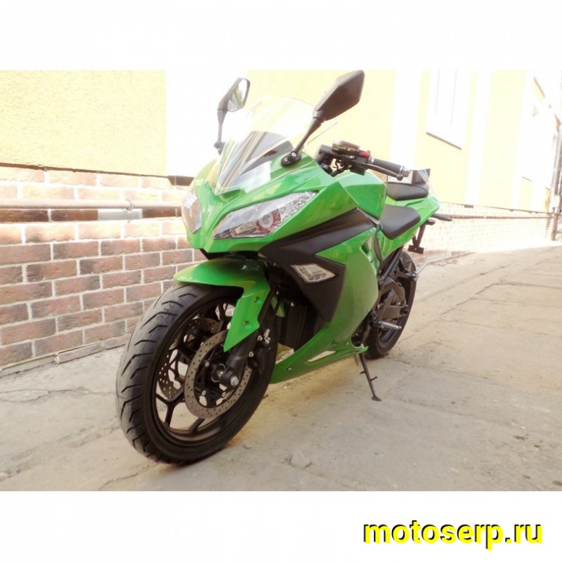 Купить  ====Электромотоцикл Kawasaki Ninja (Кавасаки Ниндзя) 3000W, Кислотные аккум, торм. диск./диск.,кол. 17"/17" (шт) (MOTO-SKUTER купить с доставкой по Москве и России, цена, технические характеристики, комплектация фото  - motoserp.ru