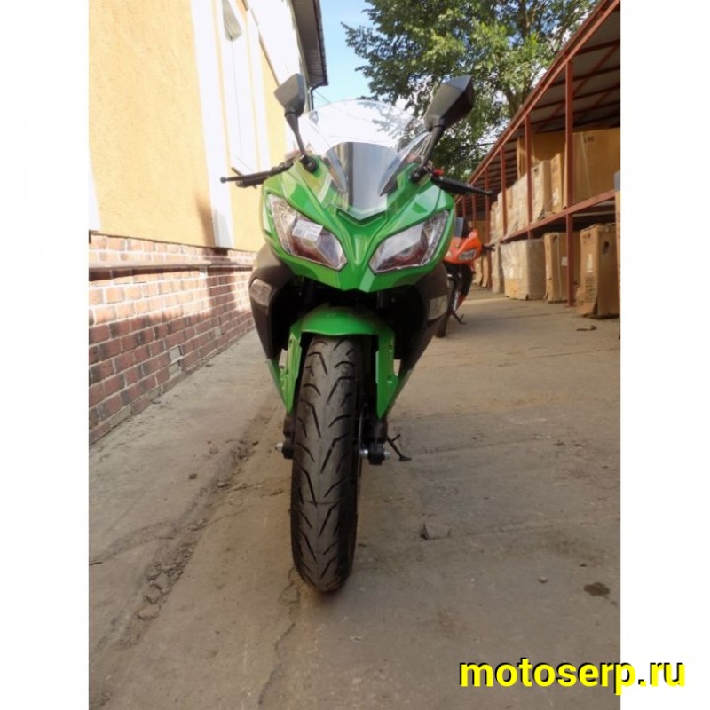 Купить  ====Электромотоцикл Kawasaki Ninja (Кавасаки Ниндзя) 3000W, Кислотные аккум, торм. диск./диск.,кол. 17"/17" (шт) (MOTO-SKUTER купить с доставкой по Москве и России, цена, технические характеристики, комплектация фото  - motoserp.ru