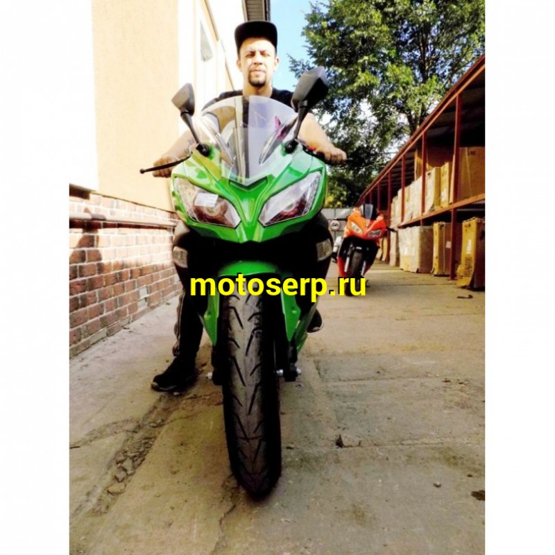 Купить  ====Электромотоцикл Kawasaki Ninja (Кавасаки Ниндзя) 3000W, Кислотные аккум, торм. диск./диск.,кол. 17"/17" (шт) (MOTO-SKUTER купить с доставкой по Москве и России, цена, технические характеристики, комплектация фото  - motoserp.ru