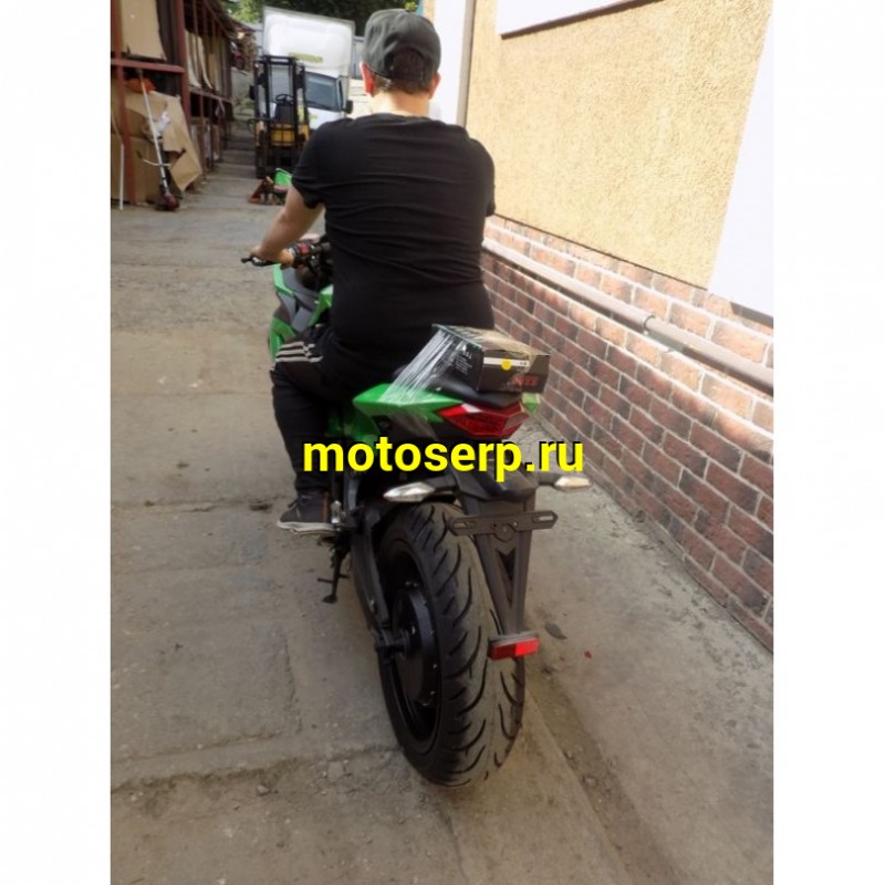 Купить  ====Электромотоцикл Kawasaki Ninja (Кавасаки Ниндзя) 3000W, Кислотные аккум, торм. диск./диск.,кол. 17"/17" (шт) (MOTO-SKUTER купить с доставкой по Москве и России, цена, технические характеристики, комплектация фото  - motoserp.ru
