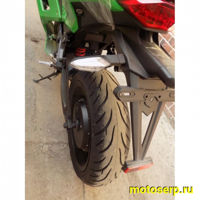 Купить  ====Электромотоцикл Kawasaki Ninja (Кавасаки Ниндзя) 3000W, Кислотные аккум, торм. диск./диск.,кол. 17"/17" (шт) (MOTO-SKUTER купить с доставкой по Москве и России, цена, технические характеристики, комплектация фото  - motoserp.ru