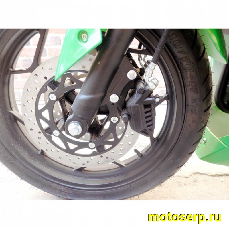 Купить  ====Электромотоцикл Kawasaki Ninja (Кавасаки Ниндзя) 3000W, Кислотные аккум, торм. диск./диск.,кол. 17"/17" (шт) (MOTO-SKUTER купить с доставкой по Москве и России, цена, технические характеристики, комплектация фото  - motoserp.ru