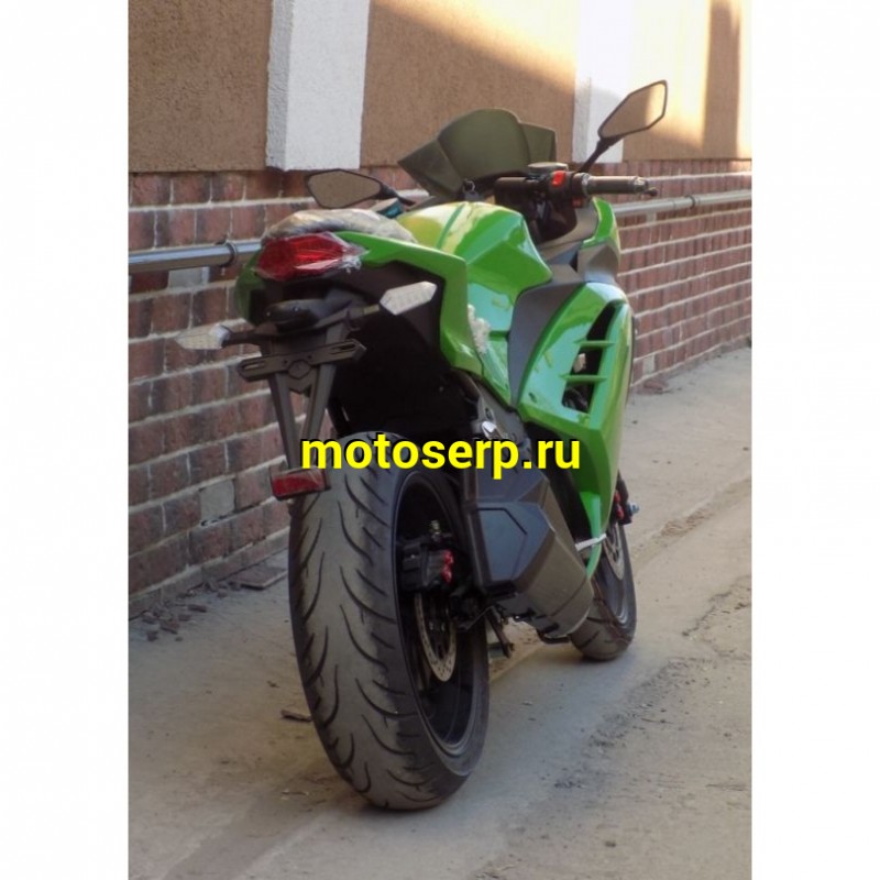 Купить  ====Электромотоцикл Kawasaki Ninja (Кавасаки Ниндзя) 3000W, Кислотные аккум, торм. диск./диск.,кол. 17"/17" (шт) (MOTO-SKUTER купить с доставкой по Москве и России, цена, технические характеристики, комплектация фото  - motoserp.ru
