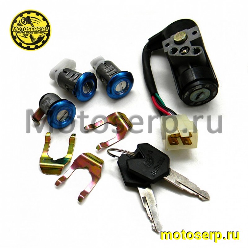 Купить  Замок зажигания (комплект замков) Honda DIO 4-конт, LEAD, TACT  CN (комп) (TATA 10221867 (Regul 100970 купить с доставкой по Москве и России, цена, технические характеристики, комплектация фото  - motoserp.ru
