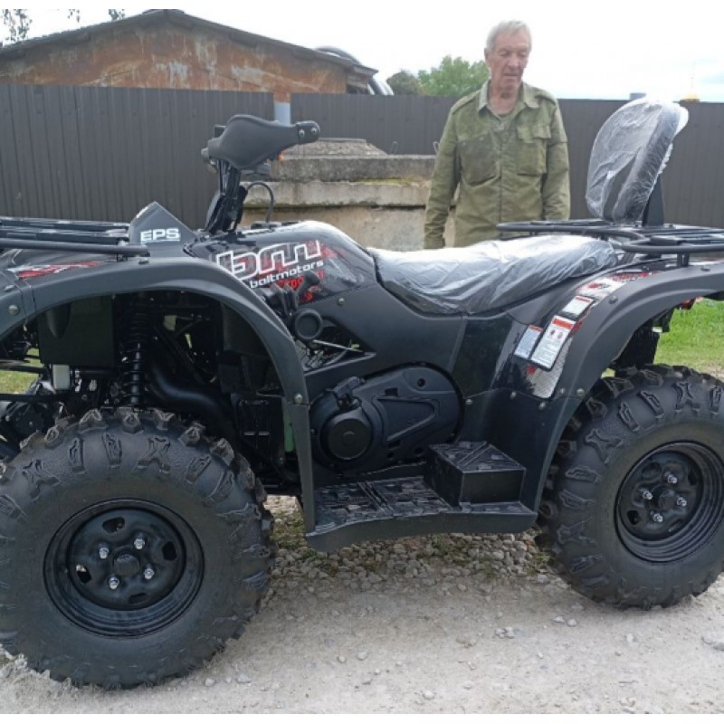 Купить  700сс Квадроцикл BALTMOTORS STRIKER 700 EFI/EPS (ЭПТС) черный, серый, утилит. 4х4, 691сс, вариатор; реверс , лебедка, фарк.  (шт) (BL купить с доставкой по Москве и России, цена, технические характеристики, комплектация фото  - motoserp.ru