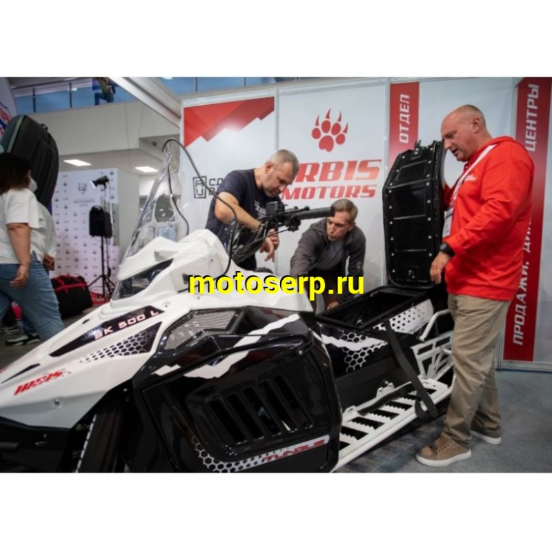 Купить  Снегоход IRBIS TUNGUS 500L (Ирбис Тунгус), 460сс 4т, с ПСМ, электрост., возд.охл.,диск. гидр.,карбюр.,подогрев ручек и курка,2024г (шт) купить с доставкой по Москве и России, цена, технические характеристики, комплектация фото  - motoserp.ru