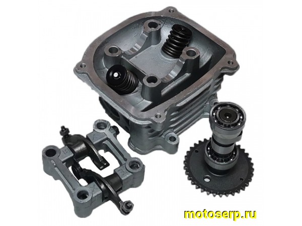 Купить  Головка цилиндра 152QMI 125cc (d=21/24) в сборе (к-т с распредвалом) (шт)  (TATA 16103941 купить с доставкой по Москве и России, цена, технические характеристики, комплектация фото  - motoserp.ru