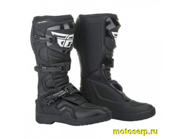 Купить  Мотоботы кросс. FLY RACING MAVERIK ENDURO (2019)  р-р 43" черные (Ч/З) (пар) (SM 872-9739 купить с доставкой по Москве и России, цена, технические характеристики, комплектация фото  - motoserp.ru