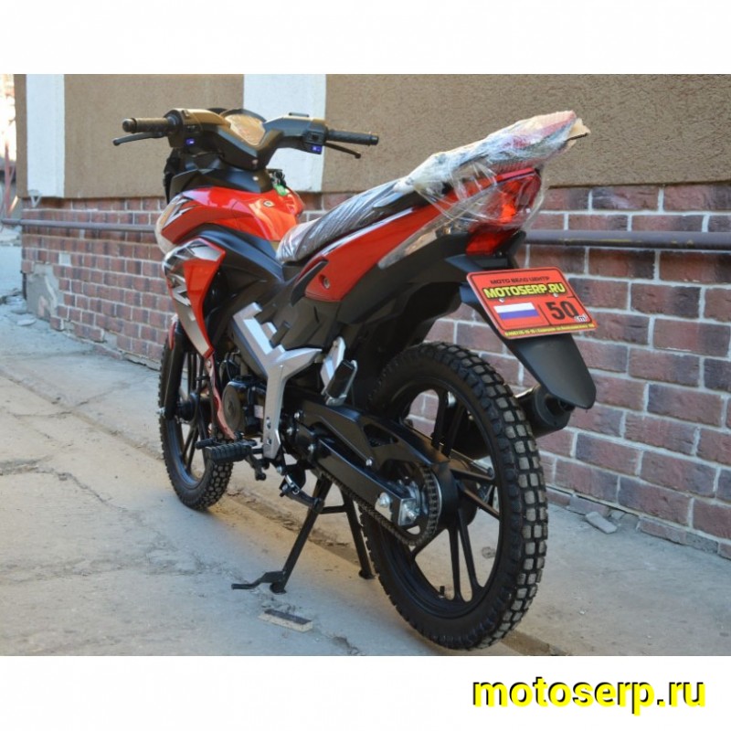 Купить  Мопед MM Storm INDIGO 50 (Шторм ИНДИГО 50) МЕХАНИЧЕСК. СЦЕПЛЕНИЕ (1-N-2-3-4) 4T; 50сс; колеса 17"литые: пер. диск. торм (шт) 01250 (MM 38056 купить с доставкой по Москве и России, цена, технические характеристики, комплектация фото  - motoserp.ru