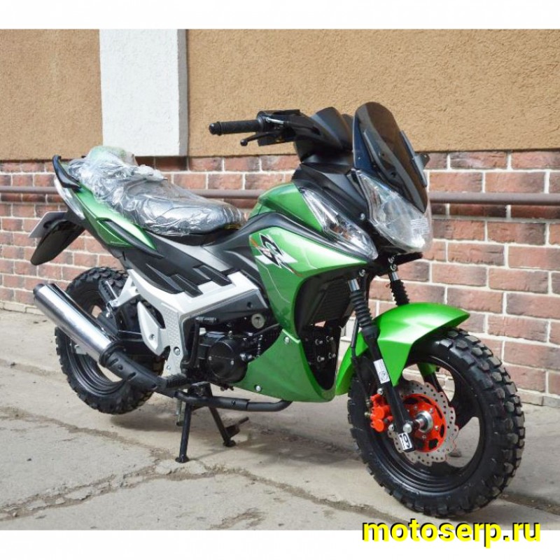 Купить  Мопед MM Storm INDIGO Cross 50 (Шторм-Кросс 50) МЕХАН. СЦЕПЛЕНИЕ 4Т; 50сс; кол. 13"лит; передн диск/задн.барабан.тормоз (шт) 01250 (MM 38055 купить с доставкой по Москве и России, цена, технические характеристики, комплектация фото  - motoserp.ru