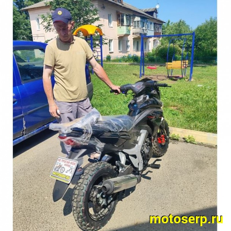 Купить  Мопед MM Storm INDIGO Cross 50 (Шторм-Кросс 50) МЕХАН. СЦЕПЛЕНИЕ 4Т; 50сс; кол. 13"лит; передн диск/задн.барабан.тормоз (шт) 01250 (MM 38055 купить с доставкой по Москве и России, цена, технические характеристики, комплектация фото  - motoserp.ru