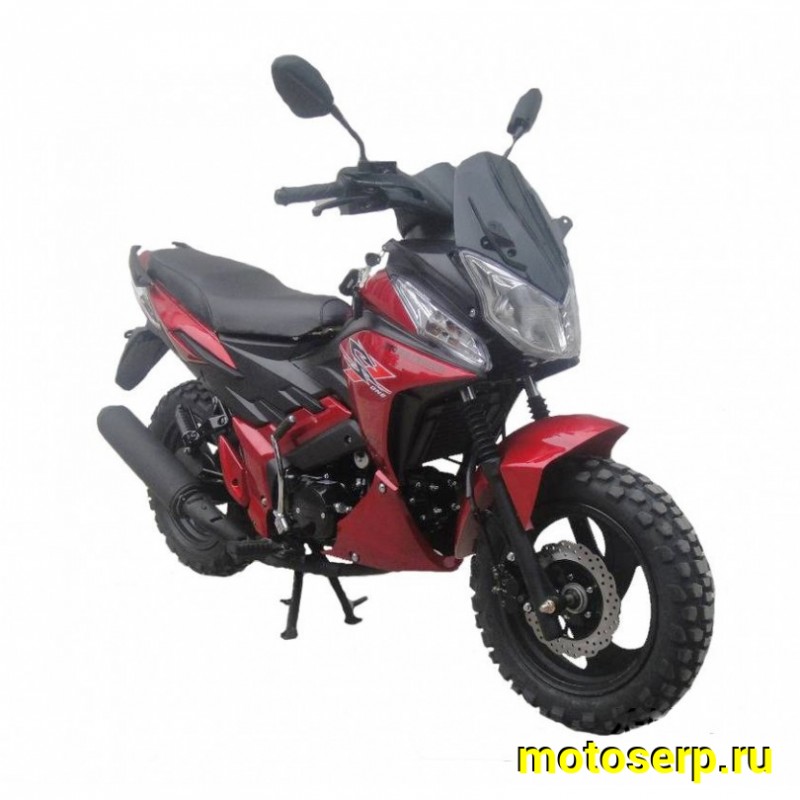 Купить  Мопед MM Storm INDIGO Cross 50 (Шторм-Кросс 50) МЕХАН. СЦЕПЛЕНИЕ 4Т; 50сс; кол. 13"лит; передн диск/задн.барабан.тормоз (шт) 01250 (MM 38055 купить с доставкой по Москве и России, цена, технические характеристики, комплектация фото  - motoserp.ru