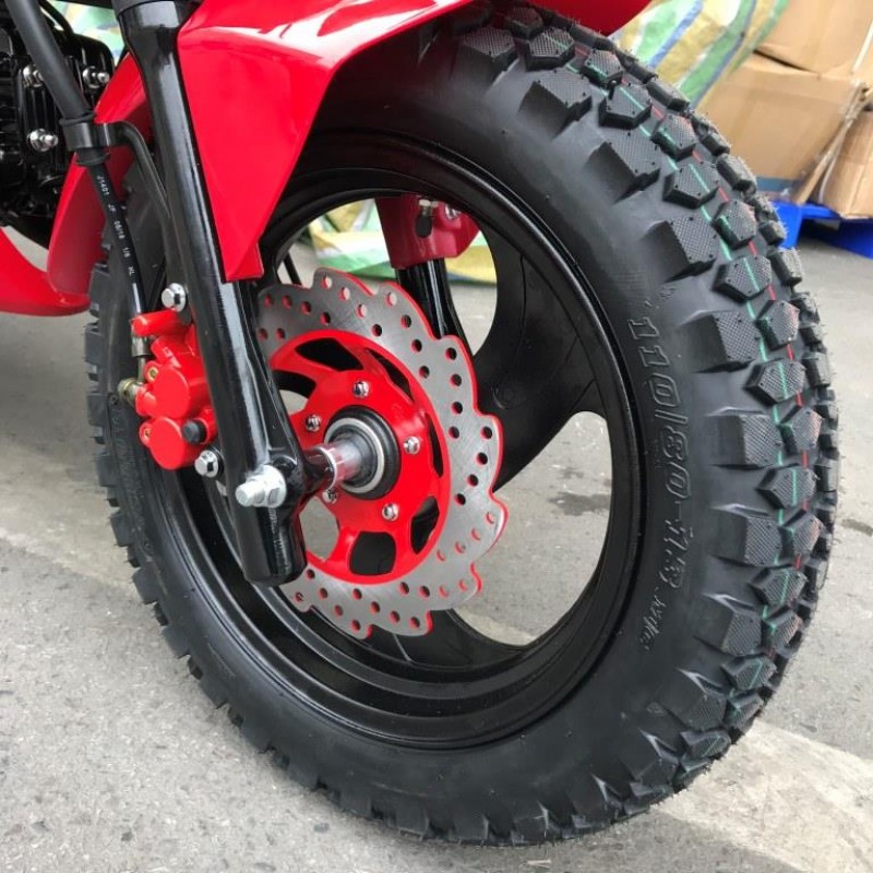 Купить  Мопед MM Storm INDIGO Cross 50 (Шторм-Кросс 50) МЕХАН. СЦЕПЛЕНИЕ 4Т; 50сс; кол. 13"лит; передн диск/задн.барабан.тормоз (шт) 01250 (MM 38055 купить с доставкой по Москве и России, цена, технические характеристики, комплектация фото  - motoserp.ru