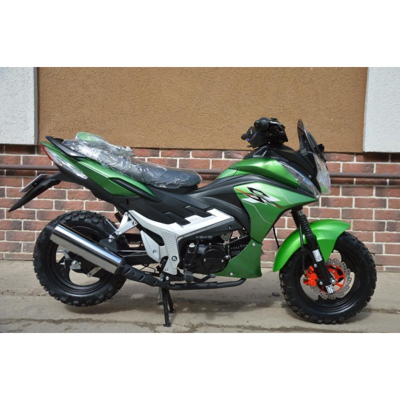 Купить  Мопед MM Storm INDIGO Cross 50 (Шторм-Кросс 50) МЕХАН. СЦЕПЛЕНИЕ 4Т; 50сс; кол. 13"лит; передн диск/задн.барабан.тормоз (шт) 01250 (MM 38055 купить с доставкой по Москве и России, цена, технические характеристики, комплектация фото  - motoserp.ru