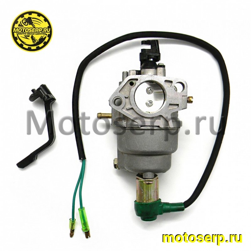 Купить  Карбюратор Мотоблок к двигателю 190F (420сс) (мотоблок, снегоуборщик и др) с подкачкой  в сборе с бензокраном (шт) (MM 26412 купить с доставкой по Москве и России, цена, технические характеристики, комплектация фото  - motoserp.ru