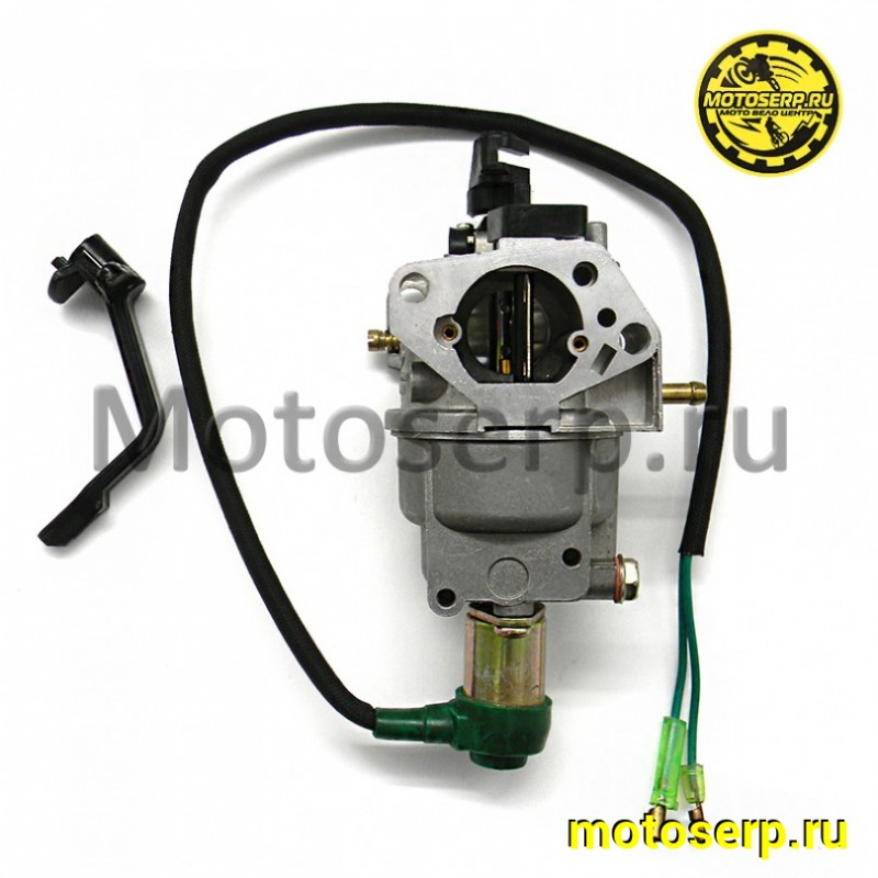 Купить  Карбюратор Мотоблок к двигателю 190F (420сс) (мотоблок, снегоуборщик и др) с подкачкой  в сборе с бензокраном (шт) (MM 26412 купить с доставкой по Москве и России, цена, технические характеристики, комплектация фото  - motoserp.ru