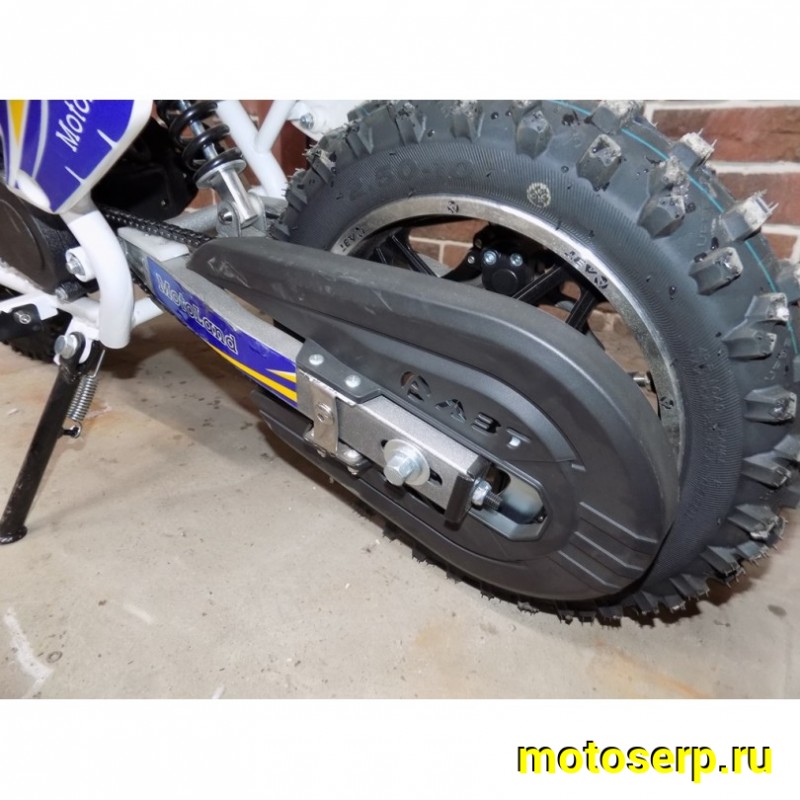 Купить  Питбайк Motoland XT50 минимото, миникросс ДЕТСКИЙ, 2Т, 50сс, руч. старт, кол. 10/10", 2.7 л.с (шт) (ML 11402 купить с доставкой по Москве и России, цена, технические характеристики, комплектация фото  - motoserp.ru