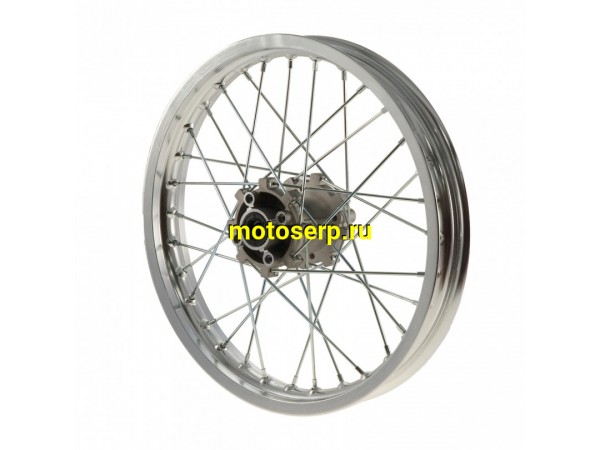 Купить  Колесо 18" заднее (диск колеса) спицованное 2.15-18" (ось 15mm) KAYO K1, T2 алюминий (шт) (SM 402000-0077 купить с доставкой по Москве и России, цена, технические характеристики, комплектация фото  - motoserp.ru