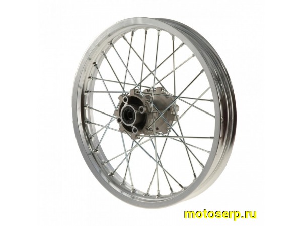 Купить  Колесо 18" заднее (диск колеса) спицованное 2.15-18" (ось 15mm) KAYO K1, T2 алюминий (шт) (SM 402000-0077 купить с доставкой по Москве и России, цена, технические характеристики, комплектация фото  - motoserp.ru