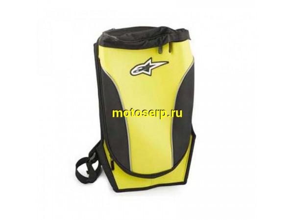 Купить  Сумка - Рюкзак ALPINESTARS (mod:B-12, желтый) (48см*29см*25см) (шт) (MT R-2204 купить с доставкой по Москве и России, цена, технические характеристики, комплектация фото  - motoserp.ru