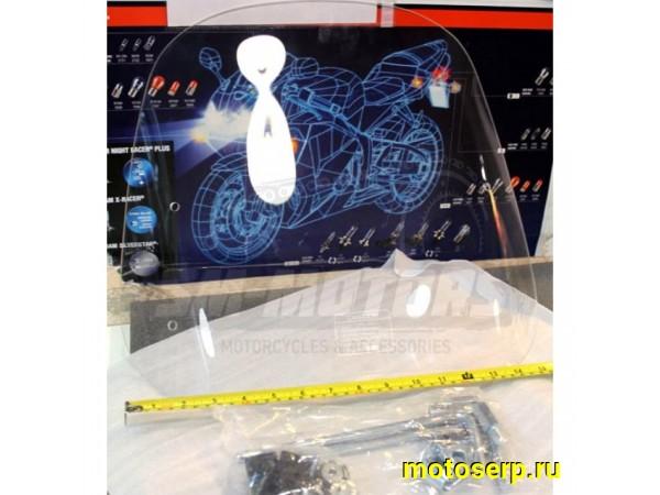 Купить  Стекло лобовое (ветровое, обтекатель) универсальное для Мото, М8, М10  (шт)   купить с доставкой по Москве и России, цена, технические характеристики, комплектация фото  - motoserp.ru