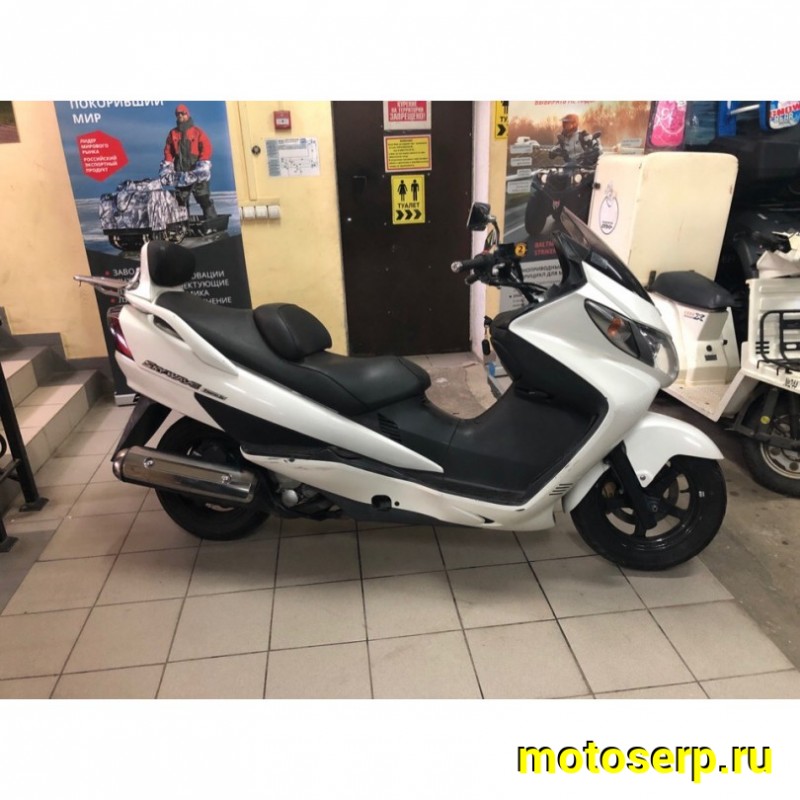 Купить  ====Максискутер SUZUKI SkyWave 400S 2005г.в. Из Японии,без пробега по РФ купить с доставкой по Москве и России, цена, технические характеристики, комплектация фото  - motoserp.ru