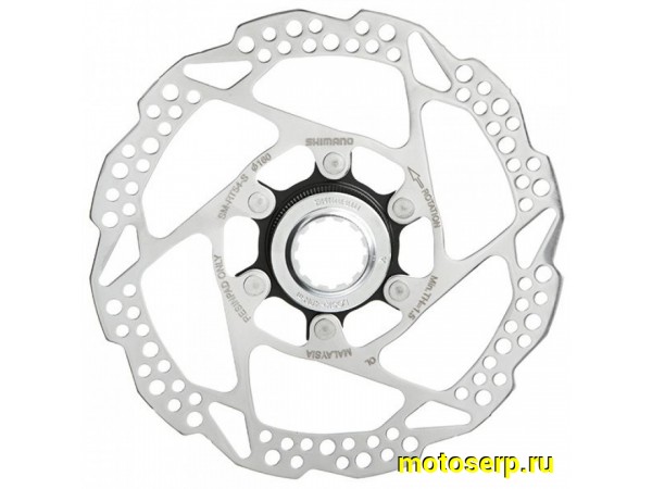 Купить  Диск (ротор) тормозной под шлиц 160mm SHIMANO Вело (шт) (Грат Вест купить с доставкой по Москве и России, цена, технические характеристики, комплектация фото  - motoserp.ru