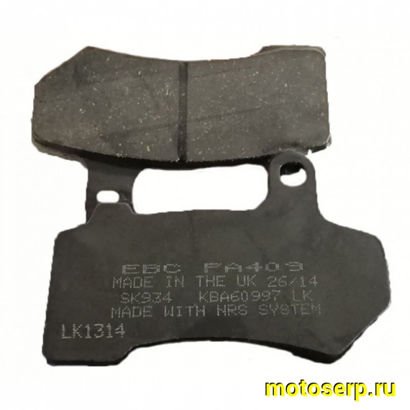 Купить  Колодки тормозные VD 9025 EBC FA409 JP (пар) (0 купить с доставкой по Москве и России, цена, технические характеристики, комплектация фото  - motoserp.ru