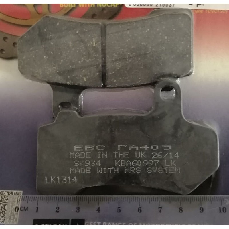 Купить  Колодки тормозные VD 9025 EBC FA409 JP (пар) (0 купить с доставкой по Москве и России, цена, технические характеристики, комплектация фото  - motoserp.ru