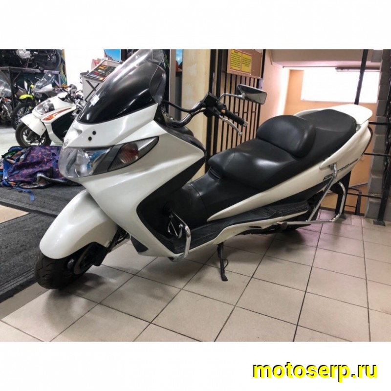 Купить  ====Максискутер SUZUKI SkyWave 400 2005г.в. Из Японии,без пробега по РФ купить с доставкой по Москве и России, цена, технические характеристики, комплектация фото  - motoserp.ru