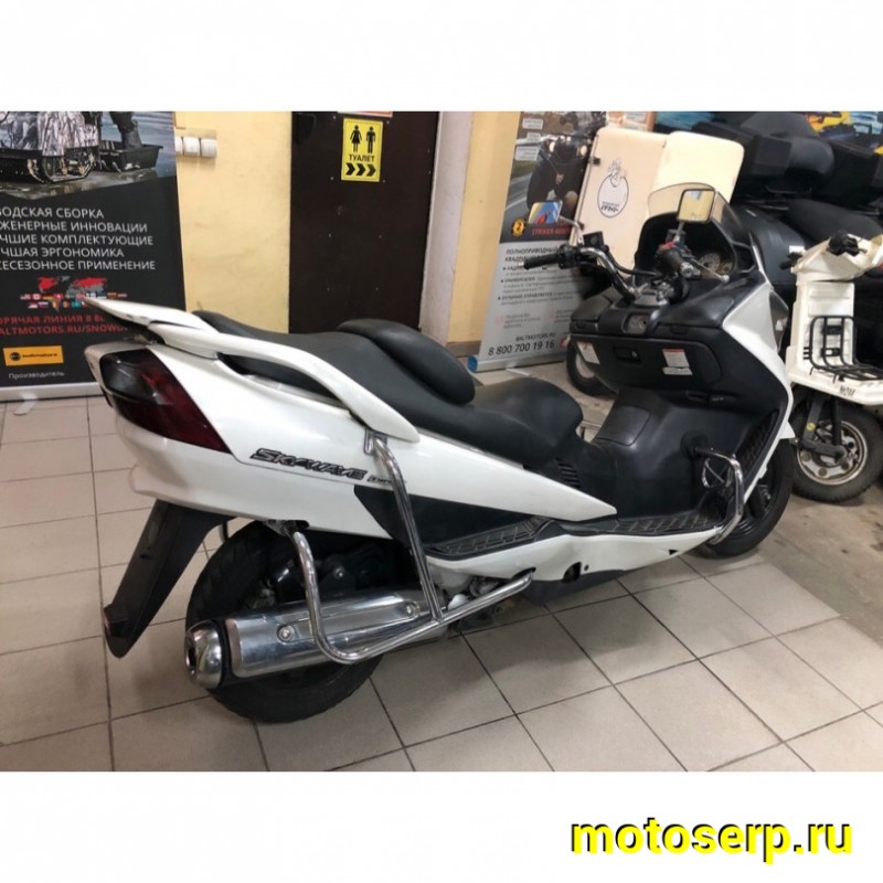 Купить  ====Максискутер SUZUKI SkyWave 400 2005г.в. Из Японии,без пробега по РФ купить с доставкой по Москве и России, цена, технические характеристики, комплектация фото  - motoserp.ru
