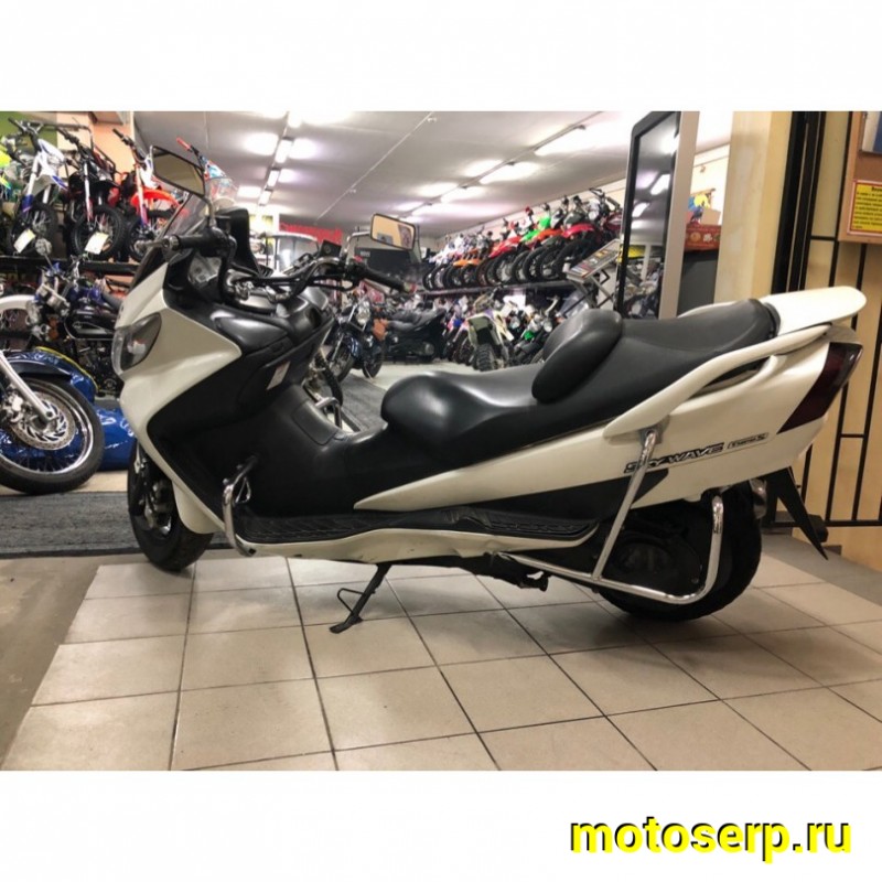 Купить  ====Максискутер SUZUKI SkyWave 400 2005г.в. Из Японии,без пробега по РФ купить с доставкой по Москве и России, цена, технические характеристики, комплектация фото  - motoserp.ru
