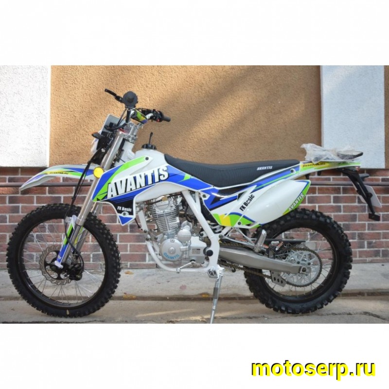 Купить  ====Мотоцикл Кросс/Эндуро AVANTIS FX 250 (ПТС), 21/18, 250сс, 169FMM (по ПТС 172MM) 4Т,  возд. охл. (шт).  купить с доставкой по Москве и России, цена, технические характеристики, комплектация фото  - motoserp.ru