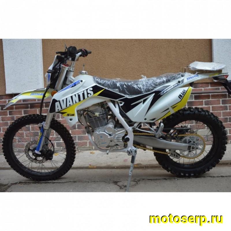 Купить  ====Мотоцикл Кросс/Эндуро AVANTIS FX 250 LUX (ПТС), 21/18, 250сс,172MM, 4Т, возд. охл. (шт).  купить с доставкой по Москве и России, цена, технические характеристики, комплектация фото  - motoserp.ru