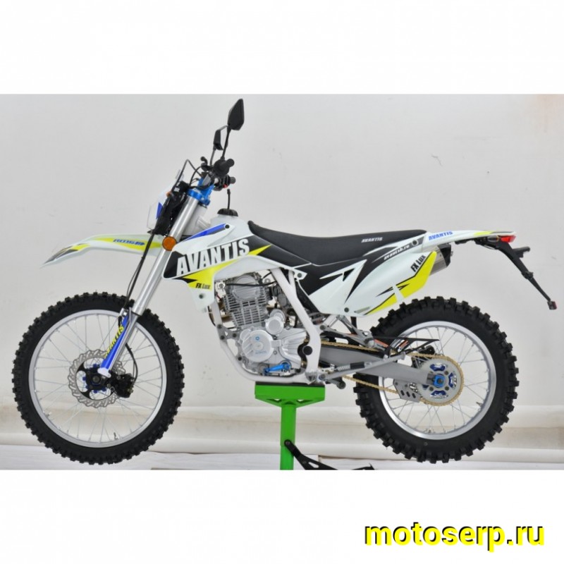 Купить  ====Мотоцикл Кросс/Эндуро AVANTIS FX 250 LUX (ПТС), 21/18, 250сс,172MM, 4Т, возд. охл. (шт).  купить с доставкой по Москве и России, цена, технические характеристики, комплектация фото  - motoserp.ru