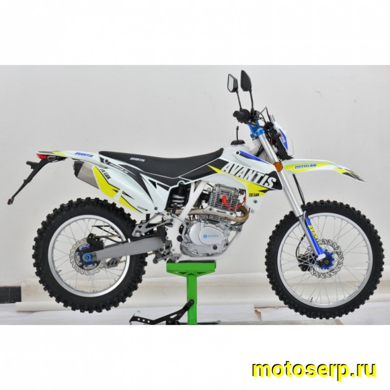 Купить  ====Мотоцикл Кросс/Эндуро AVANTIS FX 250 LUX (ПТС), 21/18, 250сс,172MM, 4Т, возд. охл. (шт).  купить с доставкой по Москве и России, цена, технические характеристики, комплектация фото  - motoserp.ru