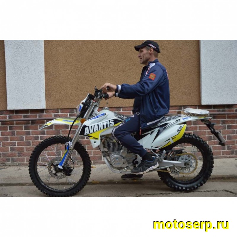Купить  ====Мотоцикл Кросс/Эндуро AVANTIS FX 250 LUX (ПТС), 21/18, 250сс,172MM, 4Т, возд. охл. (шт).  купить с доставкой по Москве и России, цена, технические характеристики, комплектация фото  - motoserp.ru