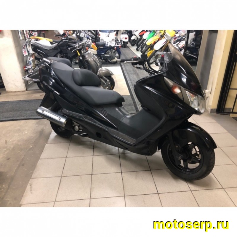 Купить  ====Максискутер SUZUKI SkyWave 250 2006г.в. Из Японии,без пробега по РФ купить с доставкой по Москве и России, цена, технические характеристики, комплектация фото  - motoserp.ru