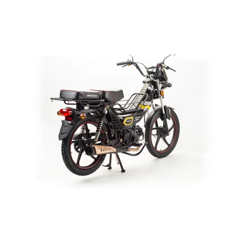 Купить  Мопед Motoland Дельта (А) (DELTA 50) 50/80cc, 4Т ,возд. охл., барабан/барабан, кол.17";  (шт) (ML 949 купить с доставкой по Москве и России, цена, технические характеристики, комплектация фото  - motoserp.ru
